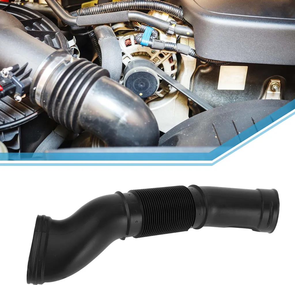Tuyau d'aspiration d'air moteur gauche pour Mercedes S430 S55 CL500 Noir