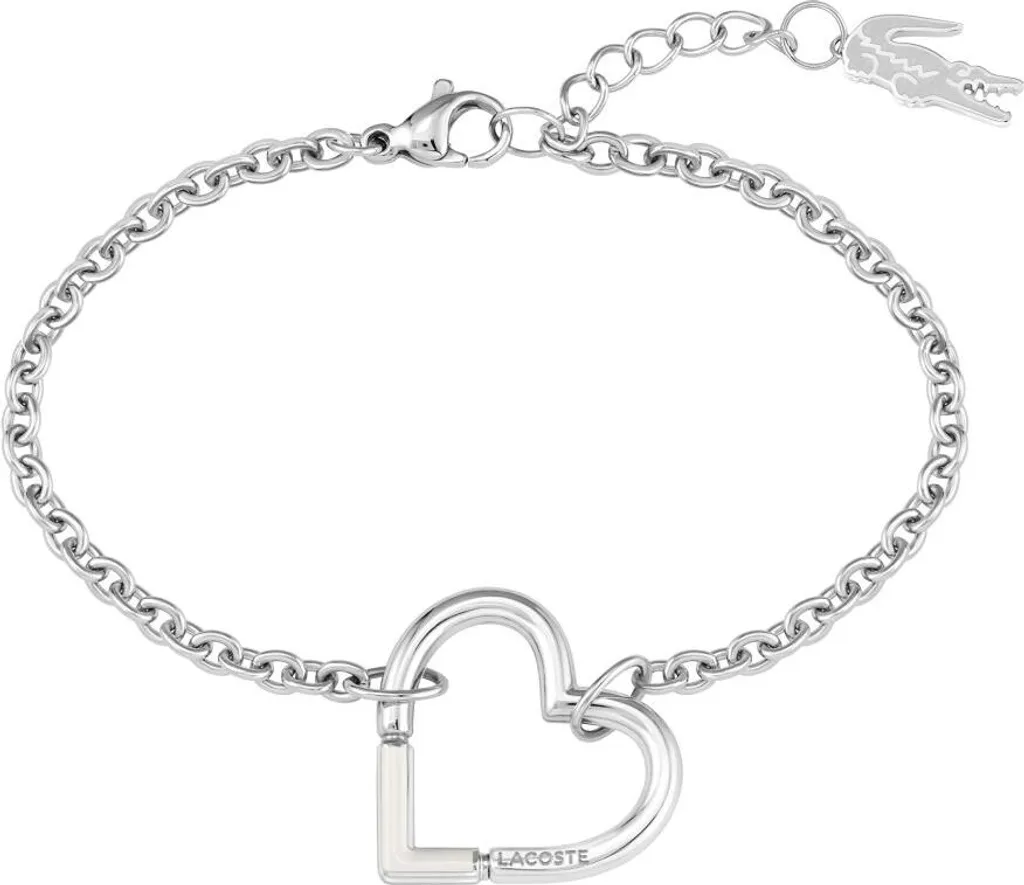 Bracelet cœur en acier hypoallergénique - Ne noircit pas la peau