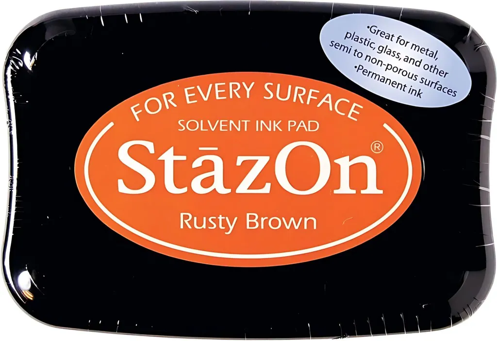 Tampon encreur VersaFine Clair Rusty Brown pour scrapbooking et carterie