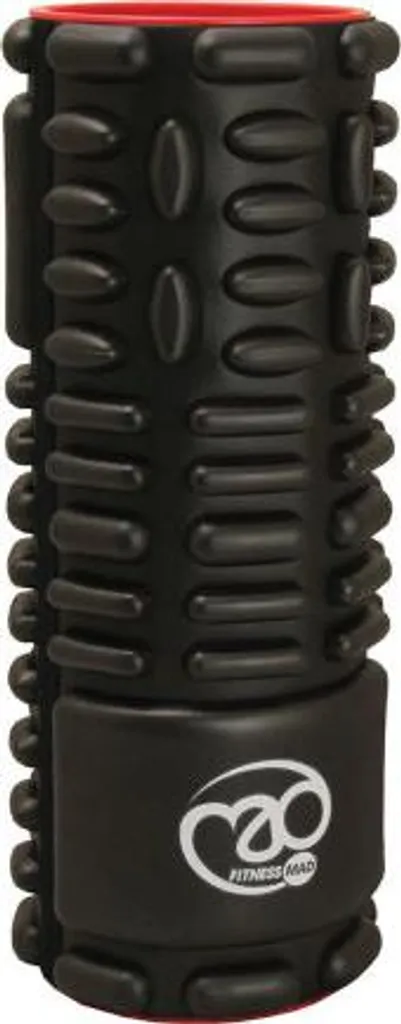Rouleau en mousse noir de 30,5 cm pour massage et fitness intensif