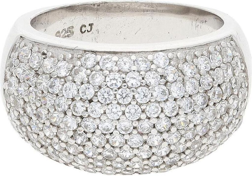 JuwelmaLux Ring 925 Silber mit Zirkonia JL30-07-4593 G52