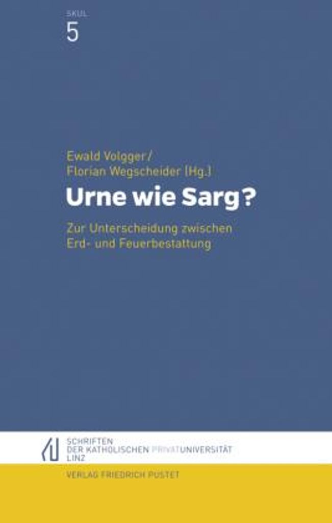 Urne wie Sarg? Buch zu juristischen, kirchenrechtlichen und ethischen Fragen der Feuerbestattung, 14.1 cm Breite, 1.1 cm Höhe