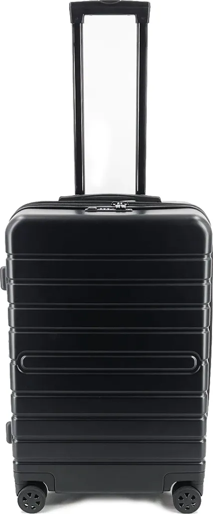 Sac de voyage à roulettes M 45612 62cm noir - Valise souple robuste