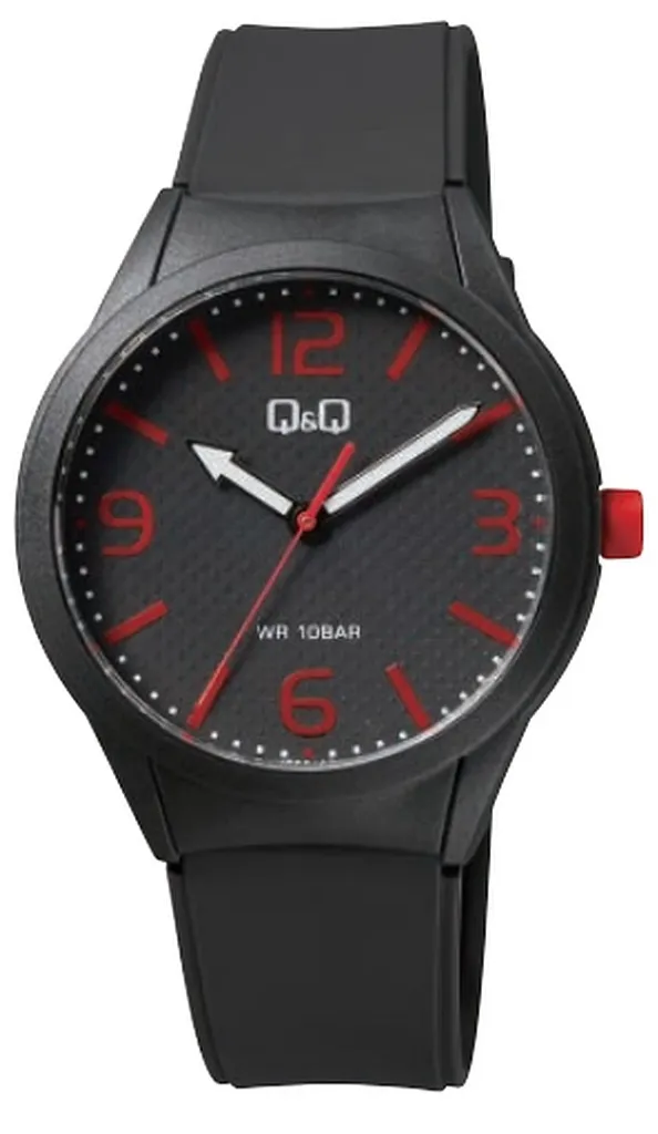 Q&Q VR28J027Y Montre-bracelet Analogique Design Sportif Unisexe en Bleu