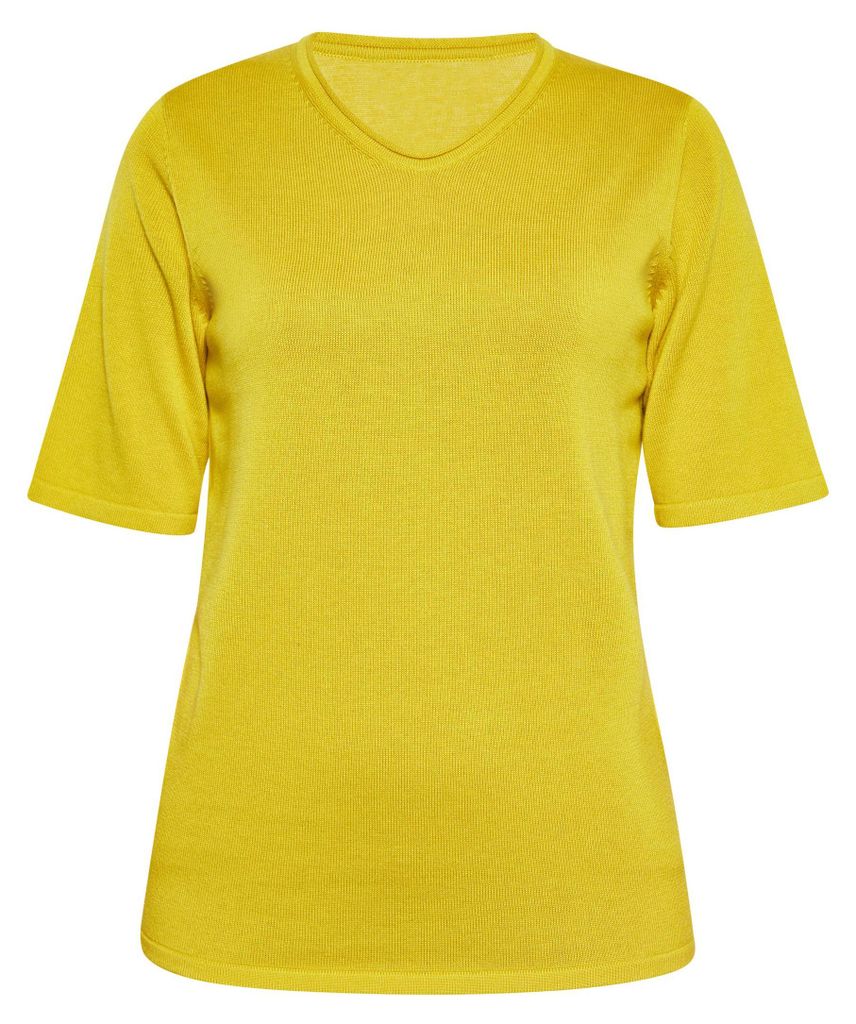AODA damen strickjacke - gelb, XXL