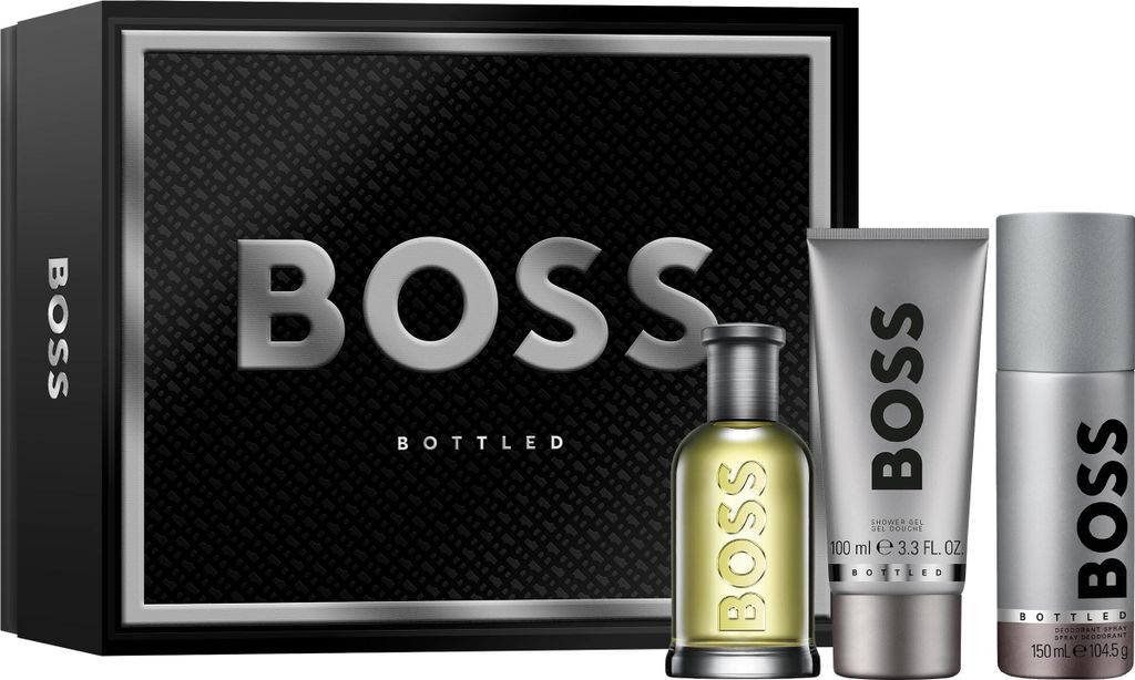 Hugo Boss Bottled woda toaletowa 100 ml + żel pod prysznic Produktbild 