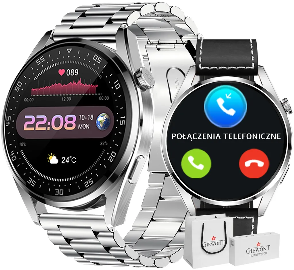Recensione Giewont Vertex GW450-5: Lo Smartwatch Argento Definitivo