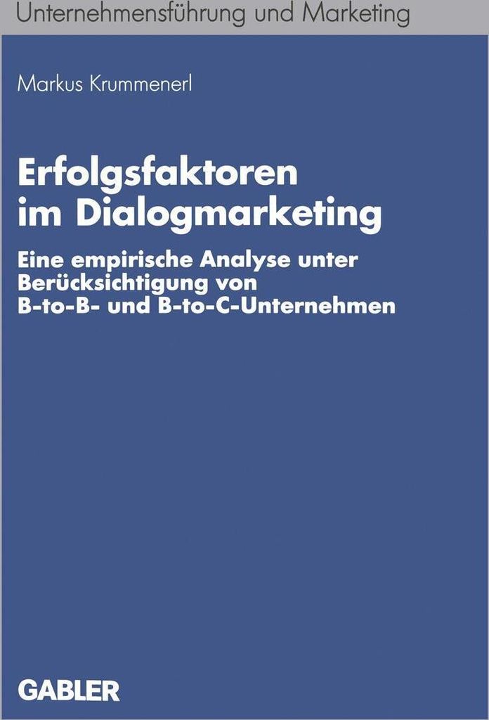 Erfolgsfaktoren im Dialogmarketing