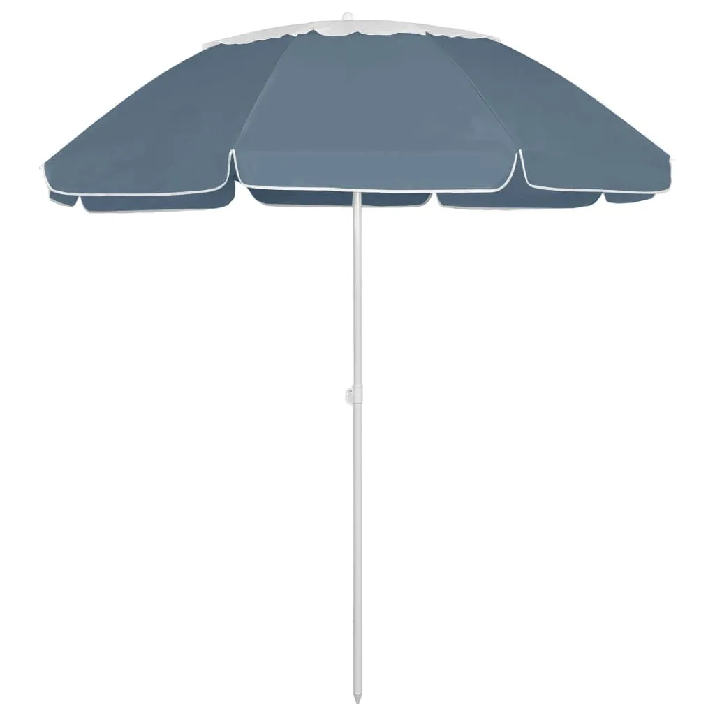 Maison Exclusive - Ombrellone da Spiaggia Blu 300 cm