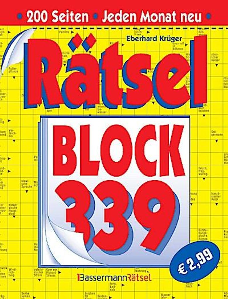 Rätselblock 339 (5 Exemplare à 2,99 EUR) Immagine del prodotto 