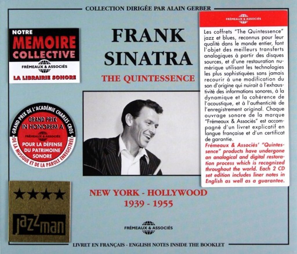 Frank Sinatra: The Quintessence: New York-Hollywood 1939-1955