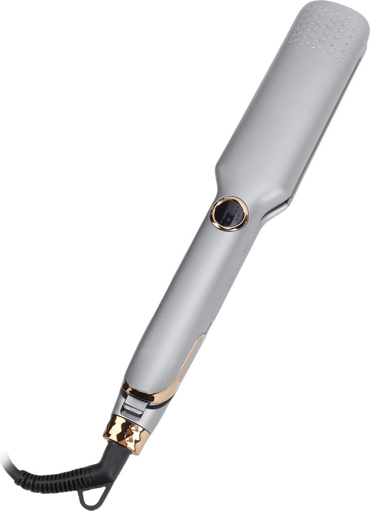 19mm 3-Stab Lockenstab, Egg-Roll Hair Crimper Waver für lockiges Haar, PTC Heizung mit Keramikbeschichtung, 100-230°C Temperaturkontrolle, Digital