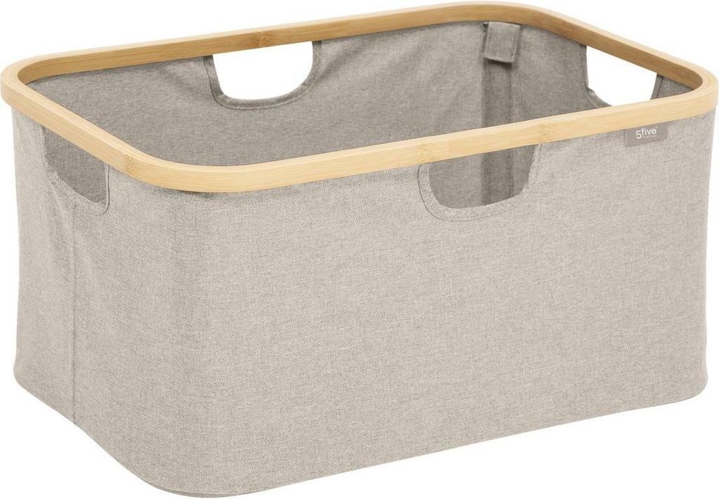 Wäschekorb "tidy box" 54l faltbar grau - 5 five simply smart