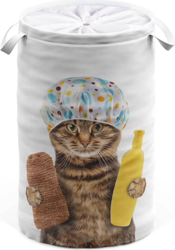 SANILO® Wäschekorb  Shower Cat Produktbild 
