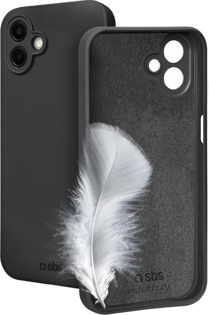 Instinct Hülle für Samsung A07, Schwarz