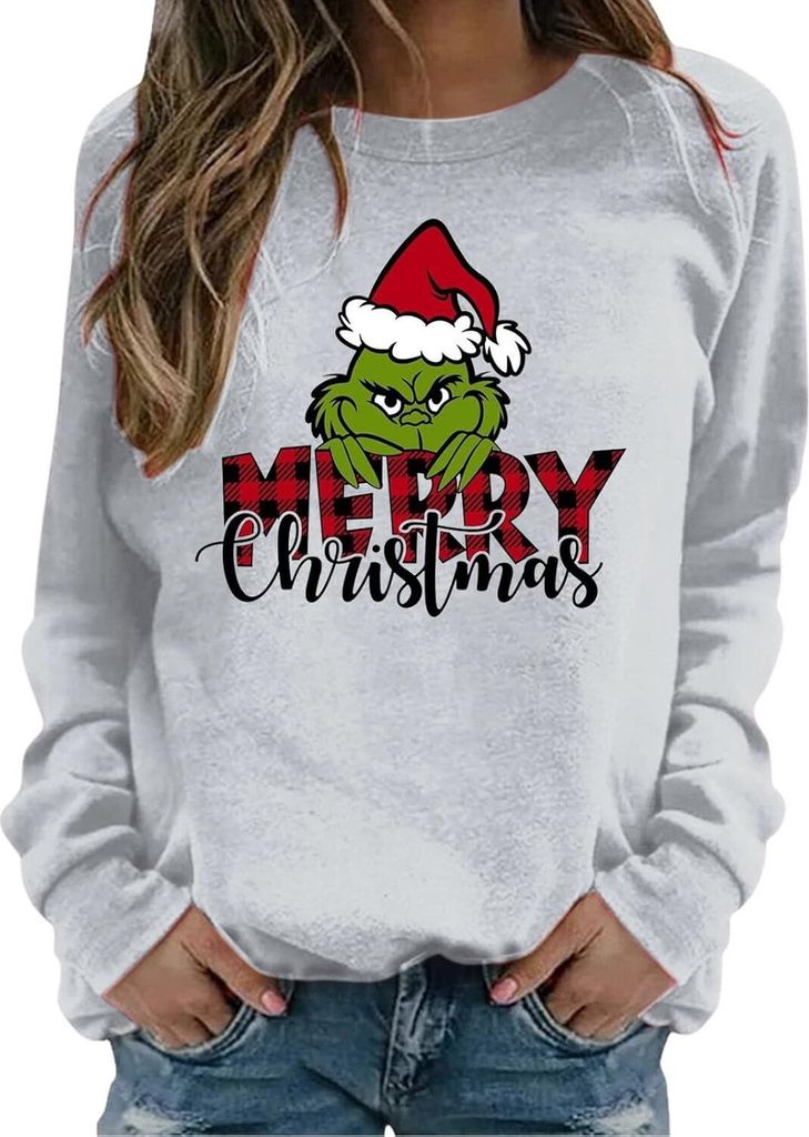 ASKSA Damen Weihnachtspullover Lustig Weihnachtspulli Produktbild 