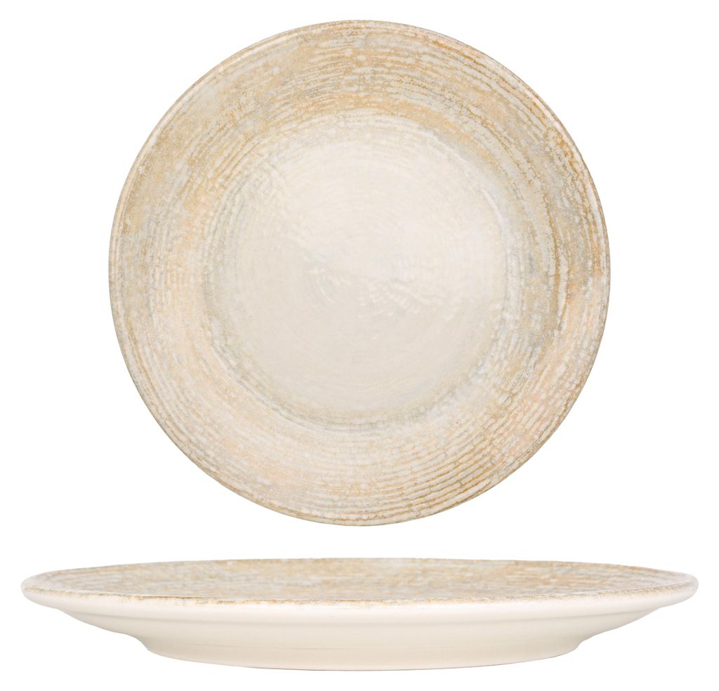 Talerz obiadowy Bonna - Patera - Porcelana - 25 cm Zdjęcie produktu 