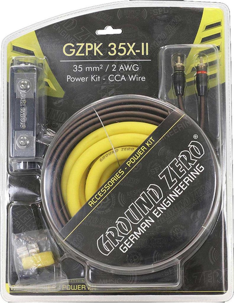 GROUND ZERO GZPK 50XII | 50mm² Kabelset - Kabelkit CarHifi Produktbild 