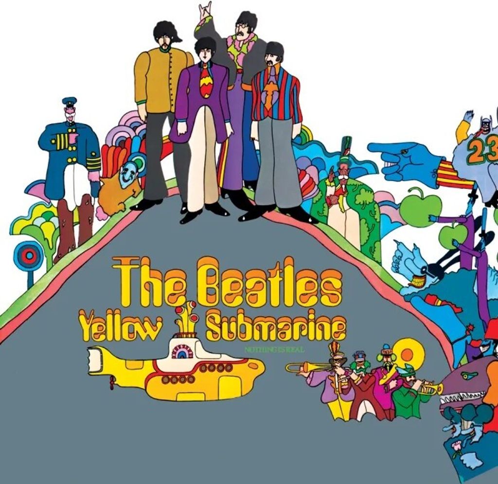 The Beatles - Postkarte "Yellow Submarine", Standardgröße RO9508 (Einheitsgröße) (Bunt)