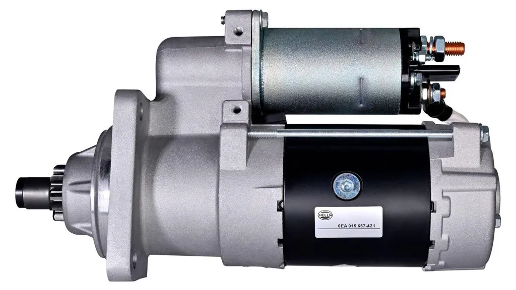 Démarreur agricole 12V pour CASE IH CS, moteur 3,3kW qualité HELLA