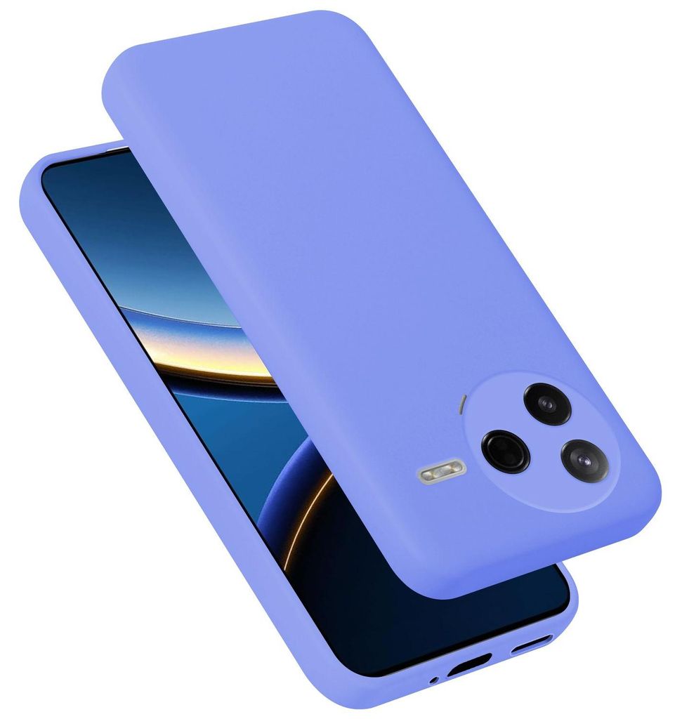 Cadorabo Hülle für Xiaomi Poco F7 Pro Hülle Silikon Handyhülle Case aus flüssigem Silikon, Kratzfeste und stoßfeste Schutzhülle für Xiaomi ...