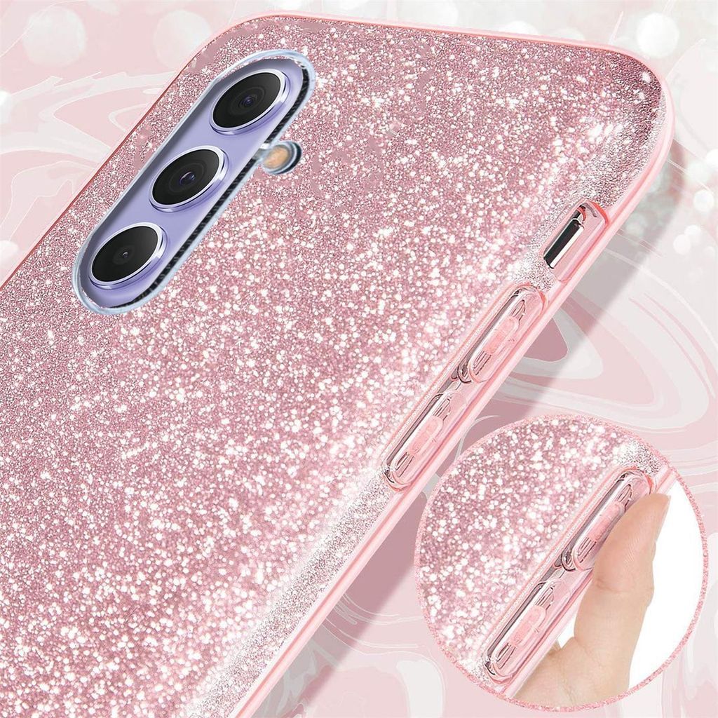 Etui na telefon komórkowy Samsung Galaxy A34 5G brokatowe Zdjęcie produktu 6
