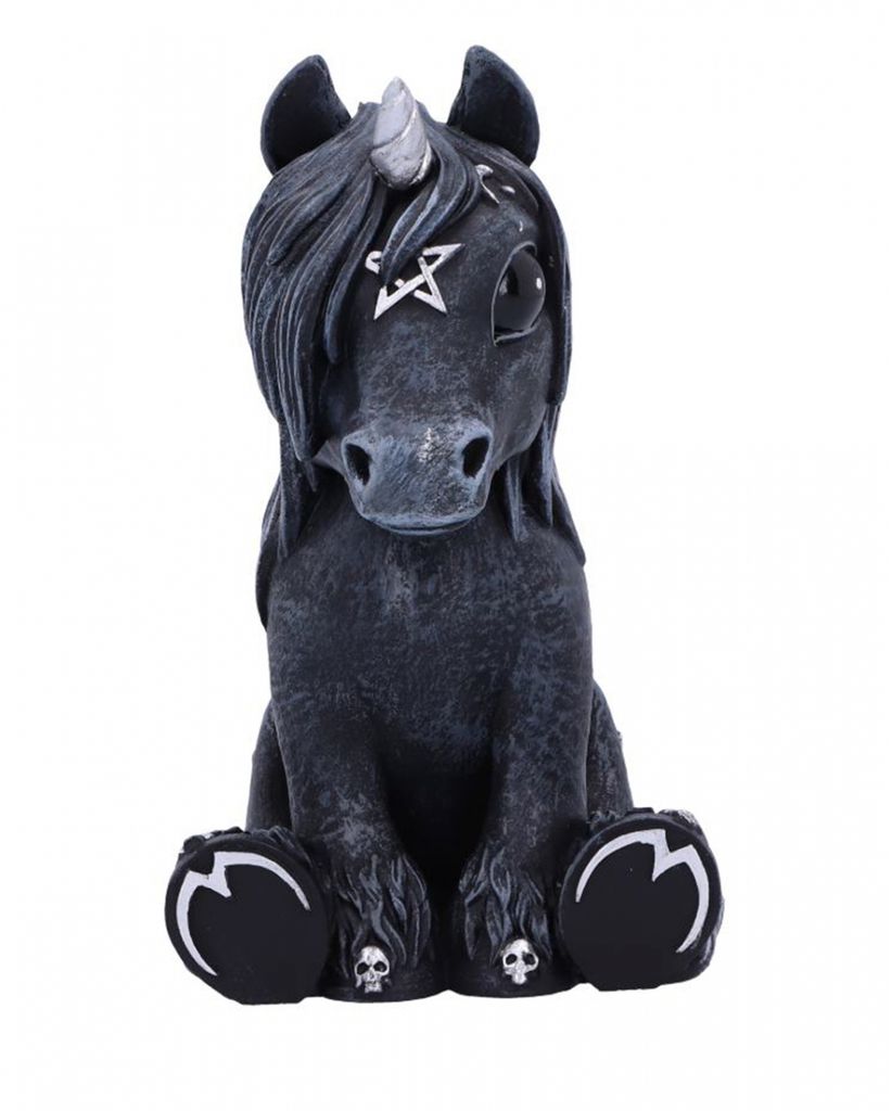 Nemesis Now Cult Cuties Culticorn-figur 10 Cm Schwarz  Produktbild 