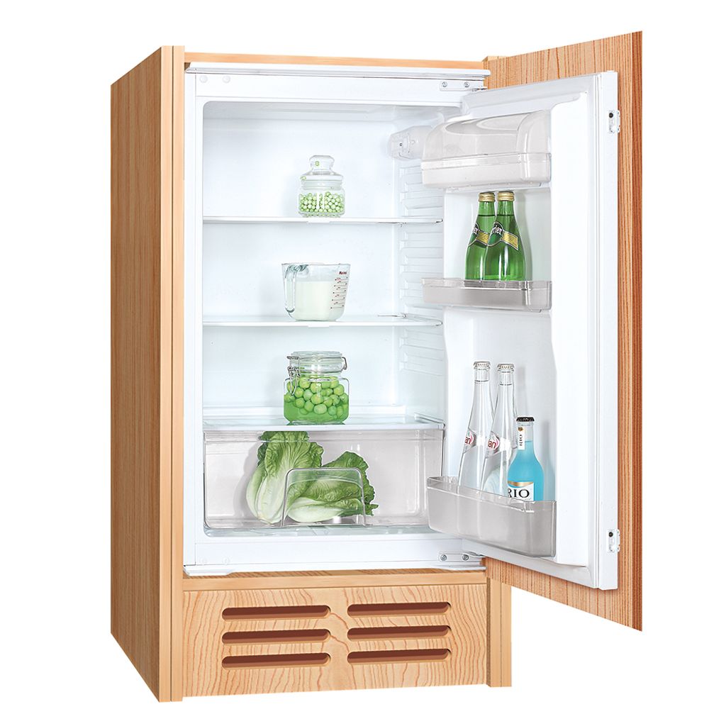 Kühlschrank mit Schlepptür Einbaukühlschrank Vollraum PKM KS 130.0 A+ EB 88cm 