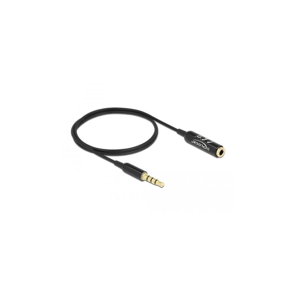 Audio Verlängerungskabel 3,5mm 4Pin Stecker > 3,5mm 4Pin Produktbild 