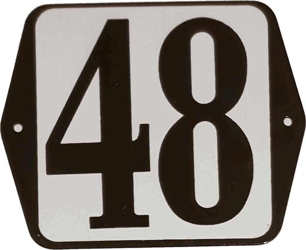 Hausnummer Standard 48 - Warentuin mix