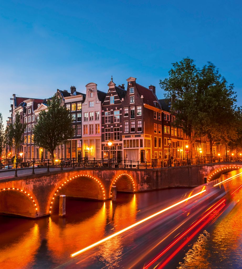 Fototapete - Amsterdam 225x250cm - Vliestapete
