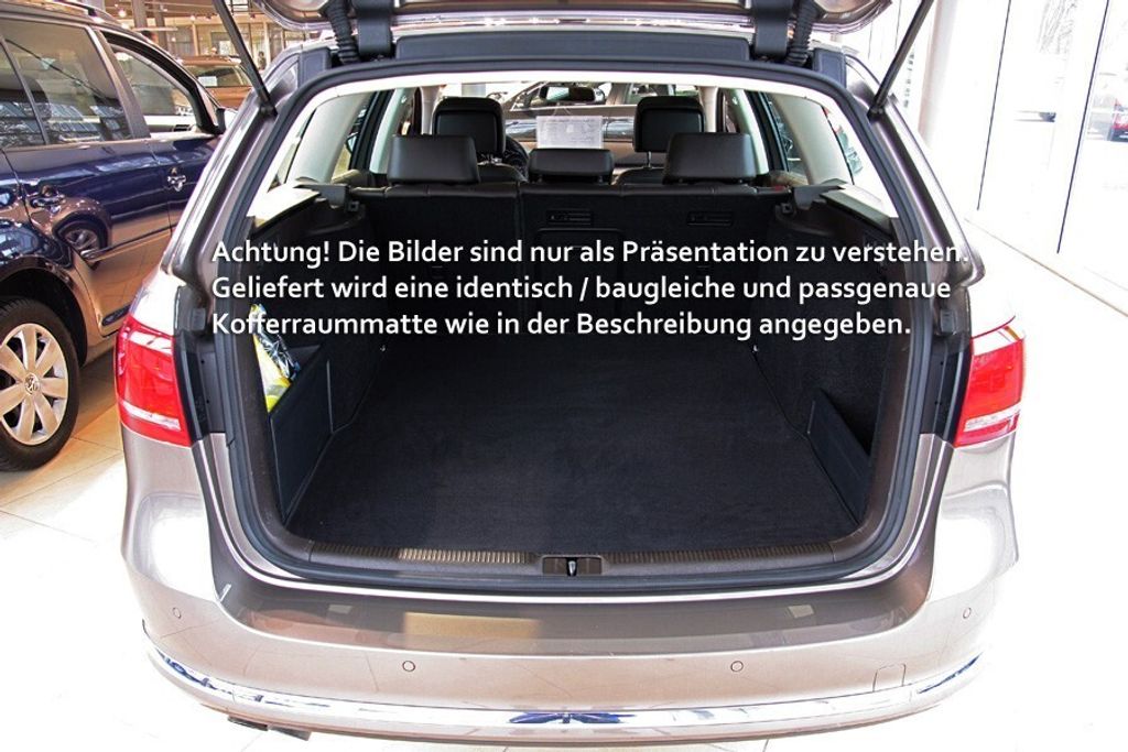 Kofferraummatte Wendematte passend für A4 8K B8 Avant Kombi S-Line 2008-11/2015