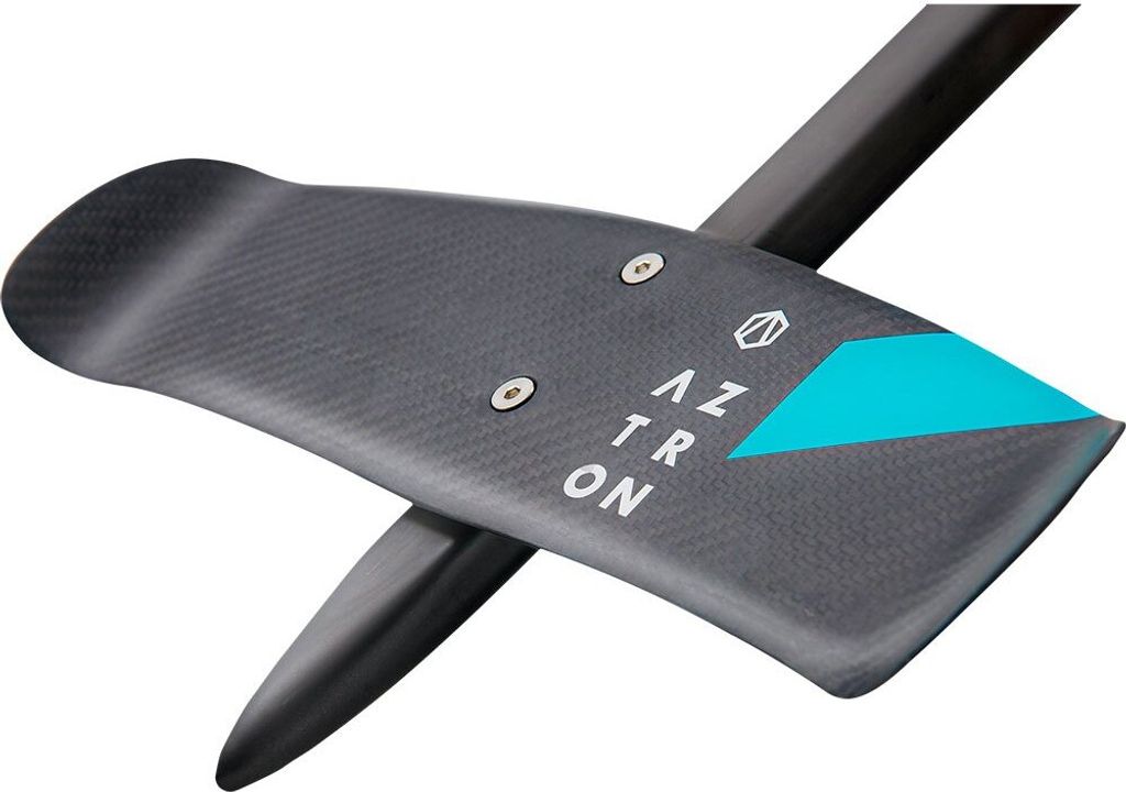 Aztron Rocket 390 Carbon Fiber Rear Flügel Schwarz Schwarz One Size