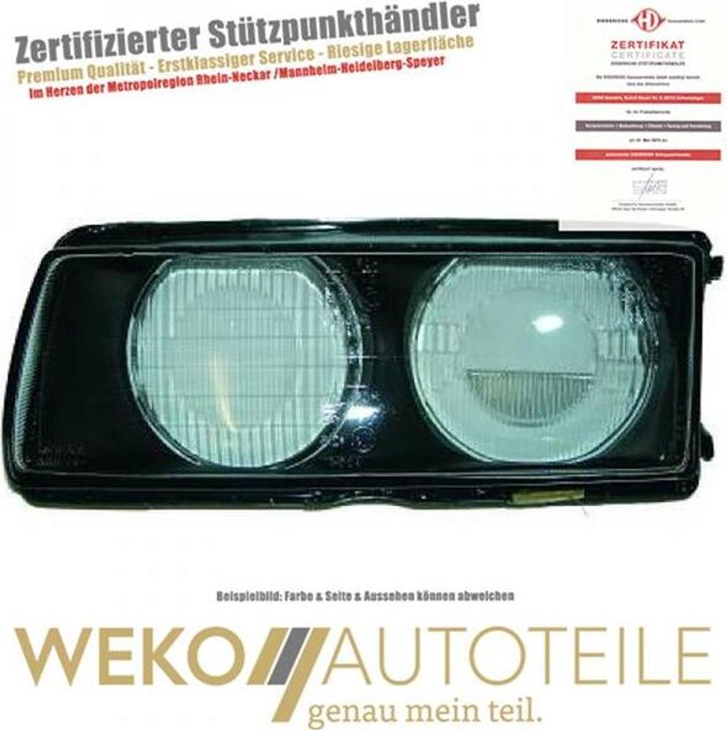 DIEDERICHS 1213285 Streuscheibe Hauptscheinwerfer links für BMW