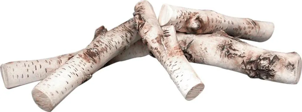 Legna Finta Betulla Ceramica - Tronchetti per Camini Bio e Gas