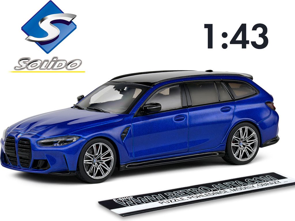 Solido 421438215 BMW M3 Touring Kombi G81 2023 blau 1:43 Produktbild 11