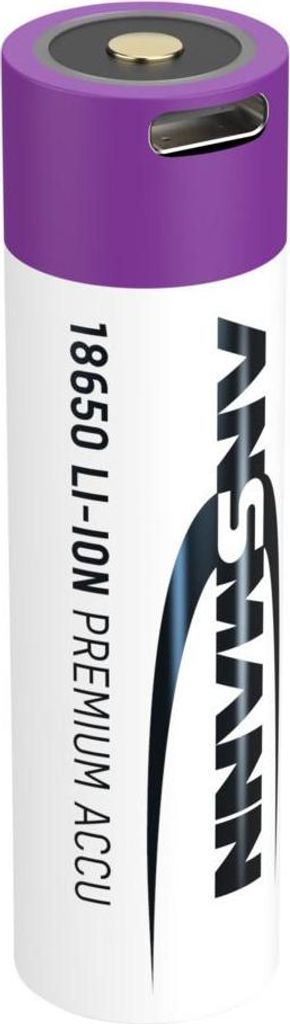 Ansmann 1307-0002 Ansmann Li-Ion 18650 2600mAh 3,6V Productafbeelding 