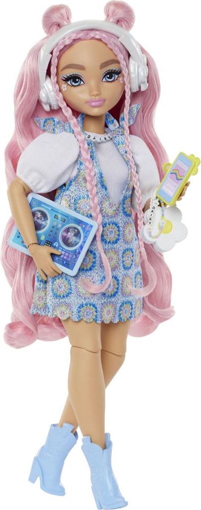 Barbie Dream Besties Daisy Jean-Modepuppe mit 9 Produktbild 
