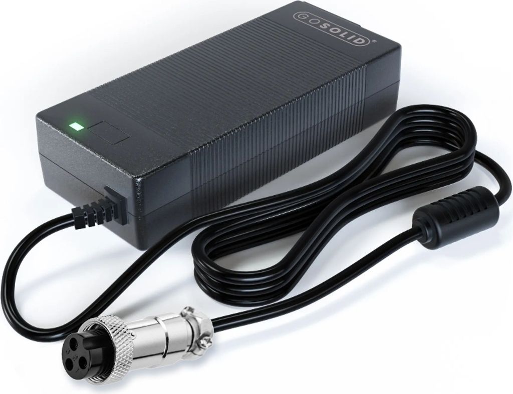 GO SOLID! Ladegerät kompatibel mit Teverun Fighter 11+ Elektroroller