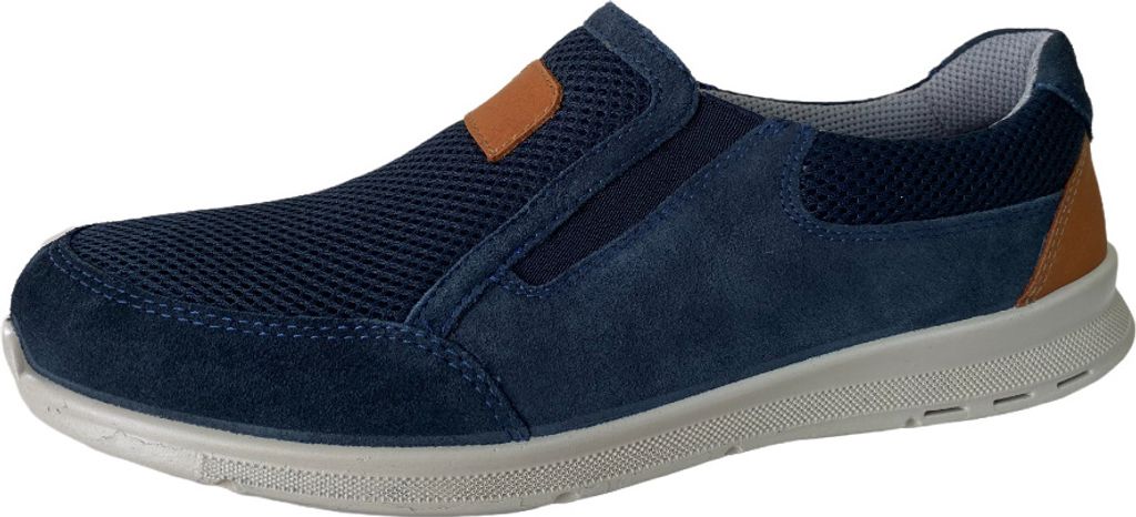 Jomos Komfort Slipper ROGATO Herren 31323532333535 Blau 45 EU