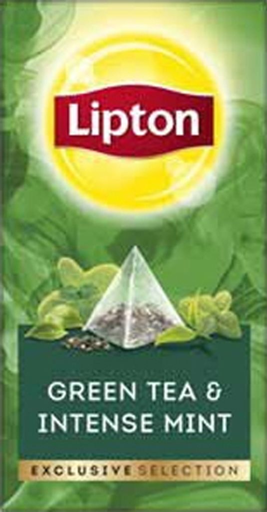 Lipton - Tee Lipton Exklusive grüne Tee Minze 25x2gr | Sich ein 25 -Stück schnappen