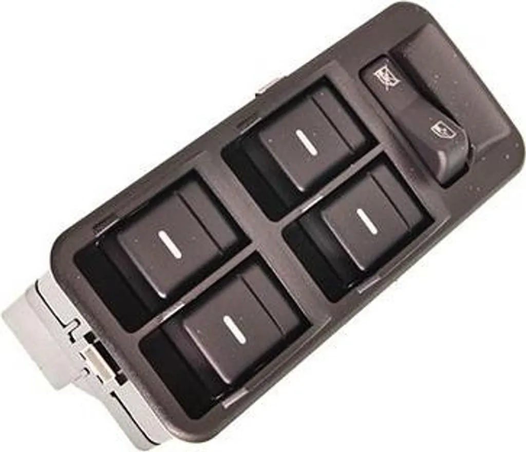 Interrupteur lève-vitre robuste Land Rover Discovery 2004-2013 Noir