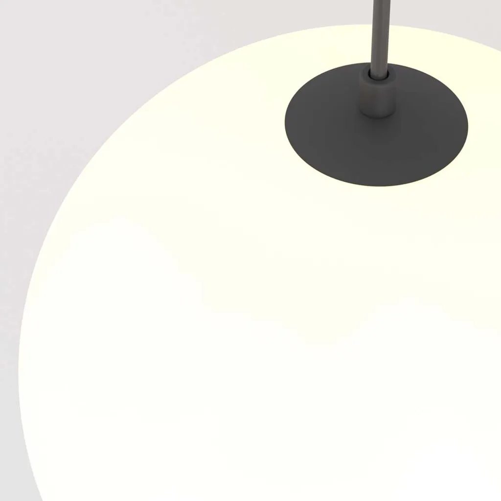 Lampada LED a Sospensione: Trasforma il tuo Living con il Nero Opaco - 7