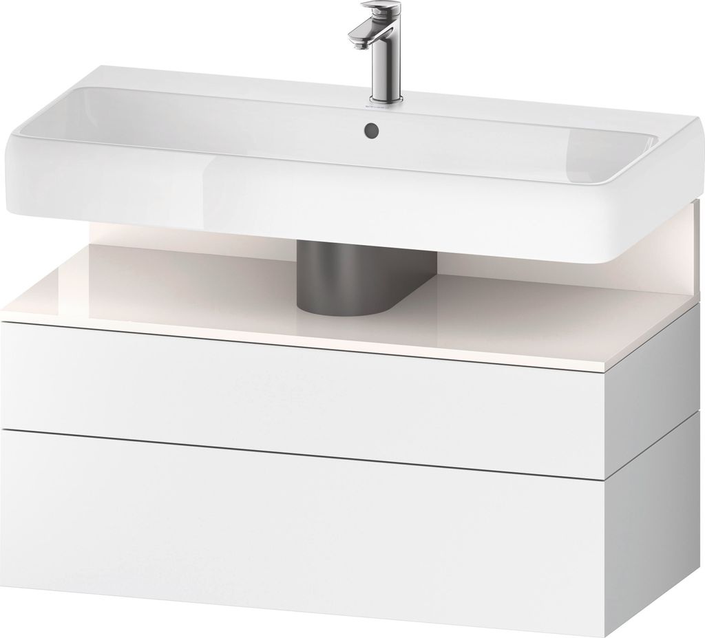 DURAVIT QA4395022180000 QAT WTU WH Ek. 990x470x590 Wß Mt. Produktbild 
