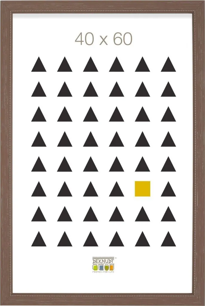 S46KF3 Cornice Beige Perlata 30x30 per Wall Art e Fotografia
