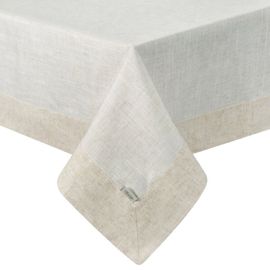 Festliche Tischdecke Tischdekoration NATU 10 cm 140x180 cm NAT
