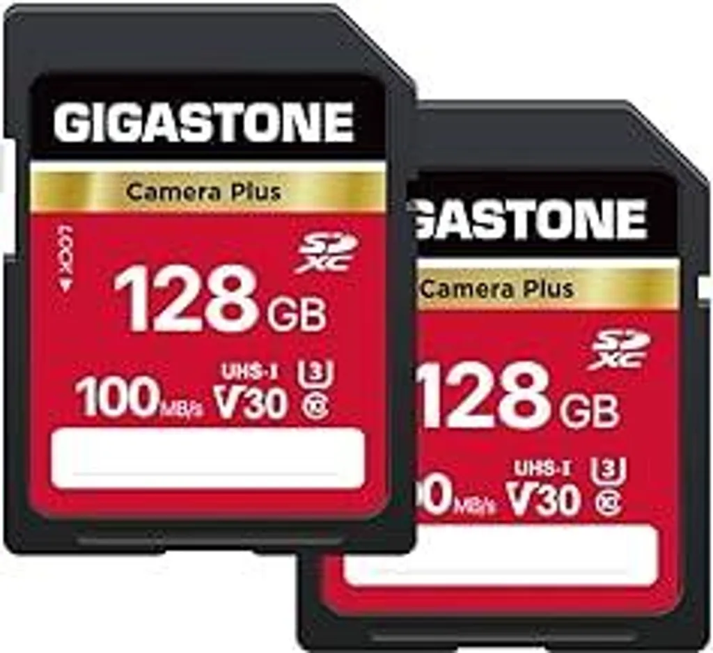 Offerta 2x Gigastone 128GB SDXC V30 U3 - Miglior Prezzo Fotocamere