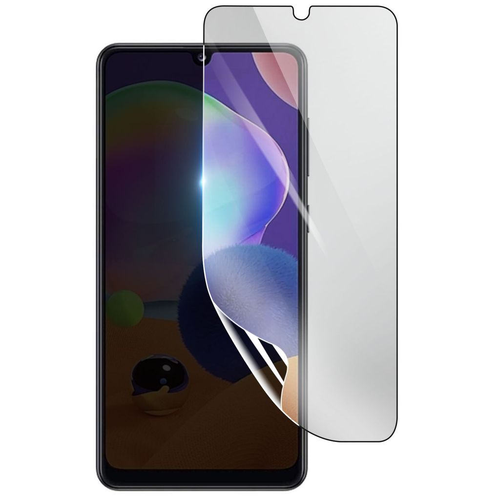 3mk, Stoß- und kratzfester Hydrogel Bildschirmschutz für Samsung Galaxy A31, Transparent