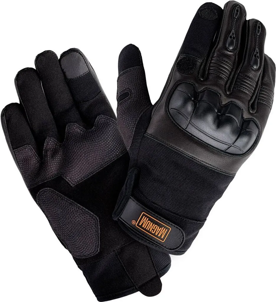 Gants Magnum Stamper XL Noir - Finis les Mains Blessées au Travail