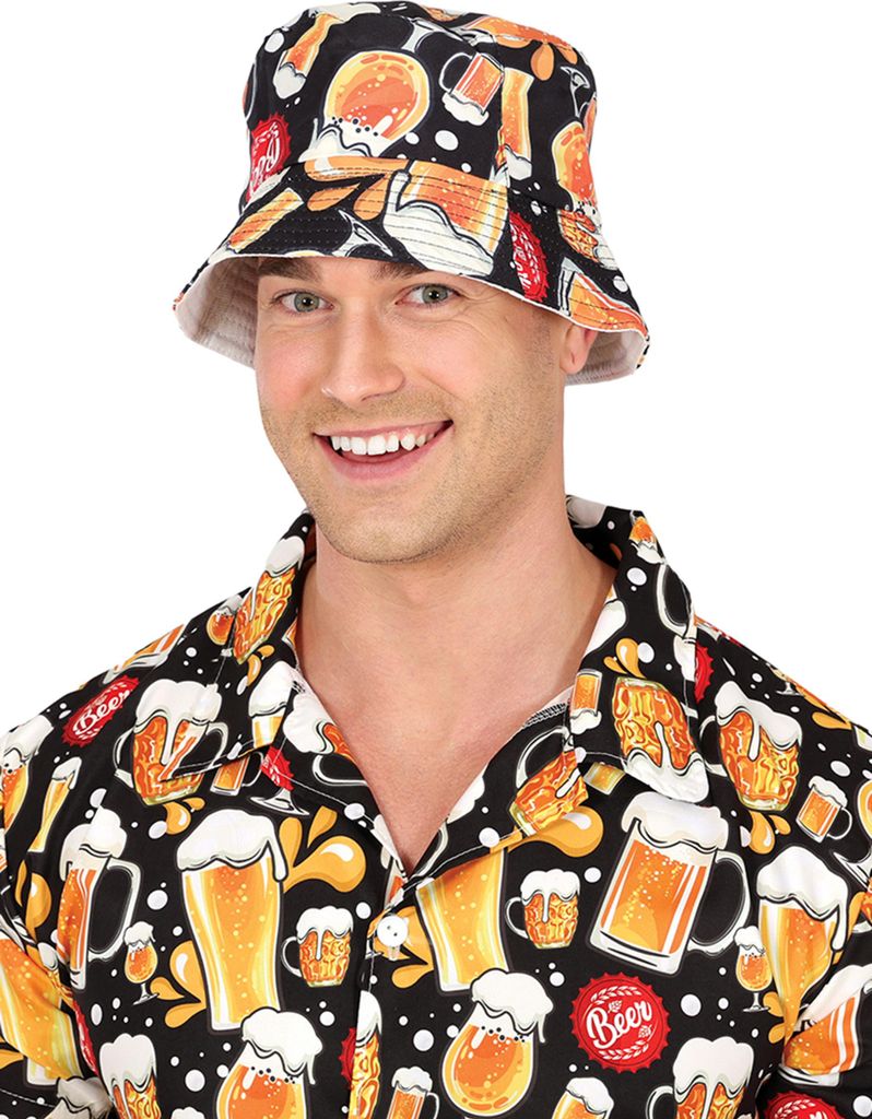 Bierkrüge Fischerhut für Erwachsene - Einheitsgröße